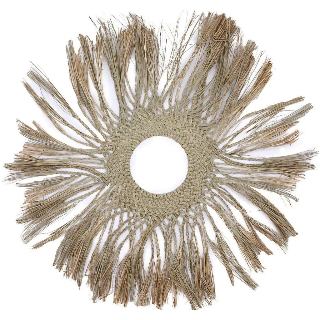 Ancient Wisdom Natural Wall Art Set - Organic Seagrass - Handmade & Fairly Traded Home Decor Home & Garden > Decor > Artwork > Posters, Prints, & Visual Artwork emmy-jane-boutique.myshopify.com