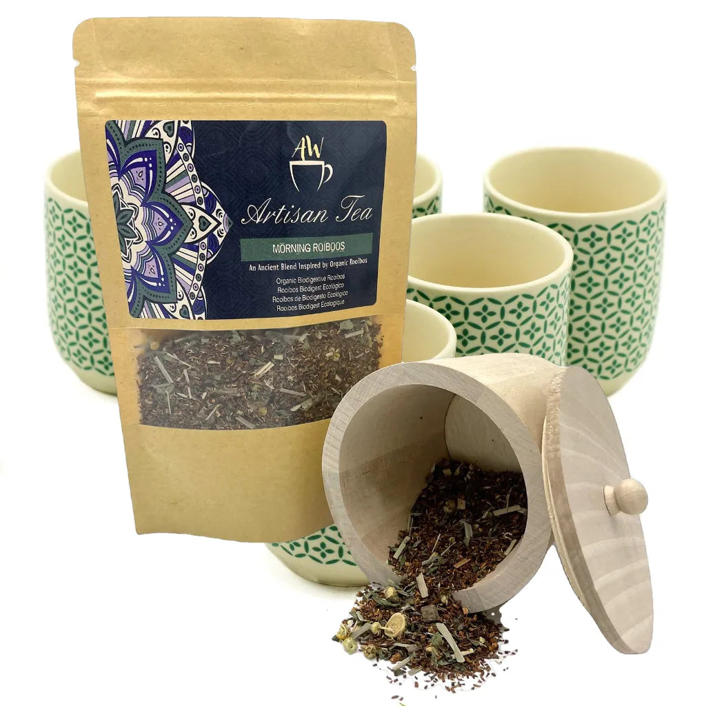 Ancient Wisdom Organic Artisan Tea - 100% natural - Rooibos Chai Cinnamon & Narnaja Food, Beverages & Tobacco > Beverages > Tea & Infusions > Herbal Teas > Organic Artisan Tea emmy-jane-boutique.myshopify.com