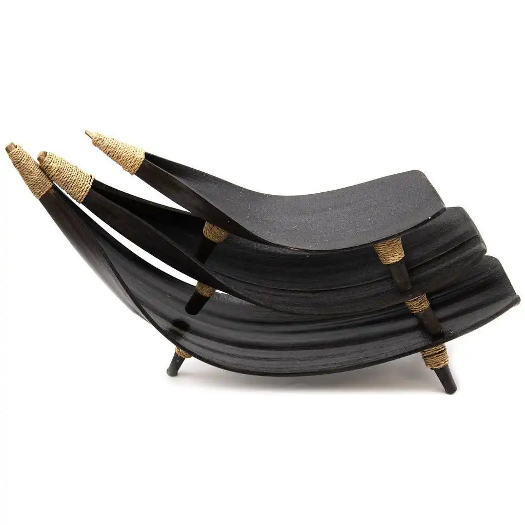 Ancient Wisdom Natural Coconut Leaf Handmade Eco-Friendly Serving Platters Fruit Bowl - Set of 3 Home & Garden > Decor > Decorative Bowls emmy-jane-boutique.myshopify.com