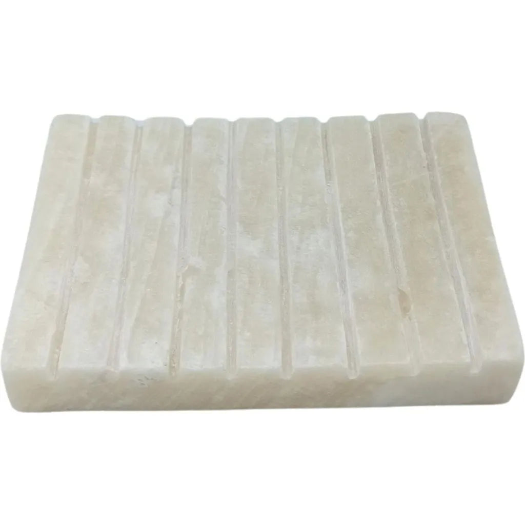 Emmy Jane Onyx Soap Dishes - Classic White Honey & Natural Home & Garden > Bathroom Accessories > Soap Dishes & Holders > Natural Soap Dishes > Onyx Soap Dishes emmy-jane-boutique.myshopify.com