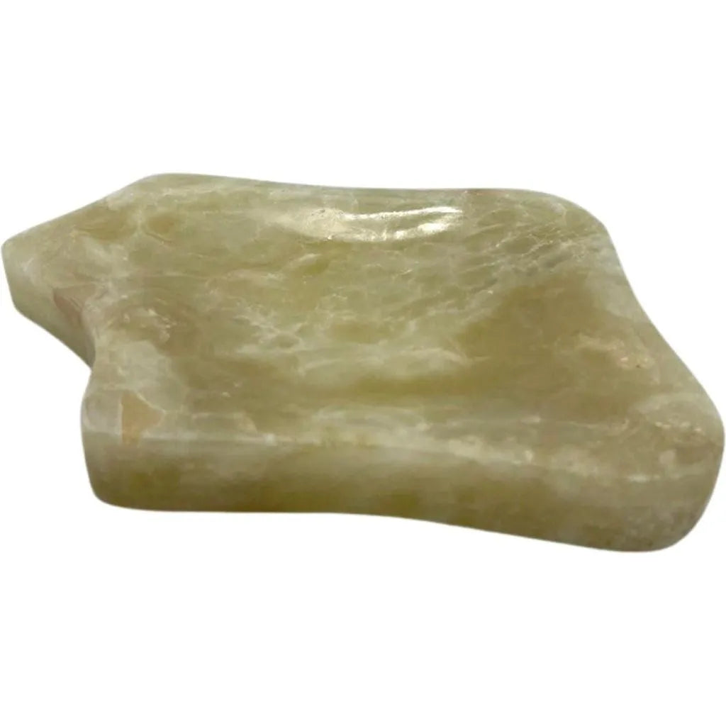Emmy Jane Onyx Soap Dishes - Classic White Honey & Natural Home & Garden > Bathroom Accessories > Soap Dishes & Holders > Natural Soap Dishes > Onyx Soap Dishes emmy-jane-boutique.myshopify.com