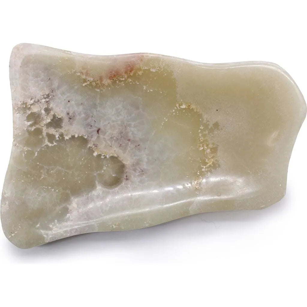 Emmy Jane Onyx Soap Dishes - Classic White Honey & Natural Home & Garden > Bathroom Accessories > Soap Dishes & Holders > Natural Soap Dishes > Onyx Soap Dishes emmy-jane-boutique.myshopify.com