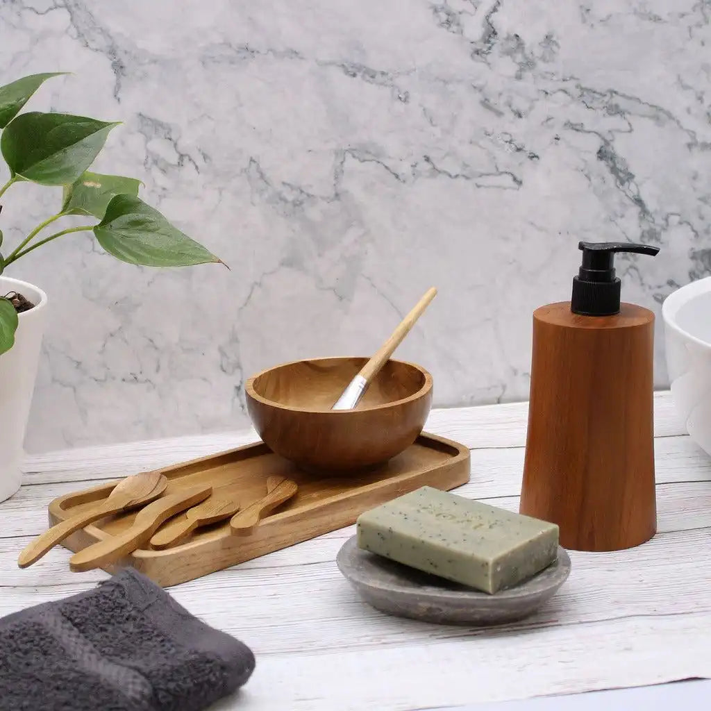 Emmy Jane Wooden Soap Dispensers - Handmade Natural Coconut & Sustainable Teak Wood Home & Garden > Bathroom Accessories > Soap & Lotion Dispensers > Handmade Natural Coconut & Sustainable Teak Wood Soap Dispensers emmy-jane-boutique.myshopify.com