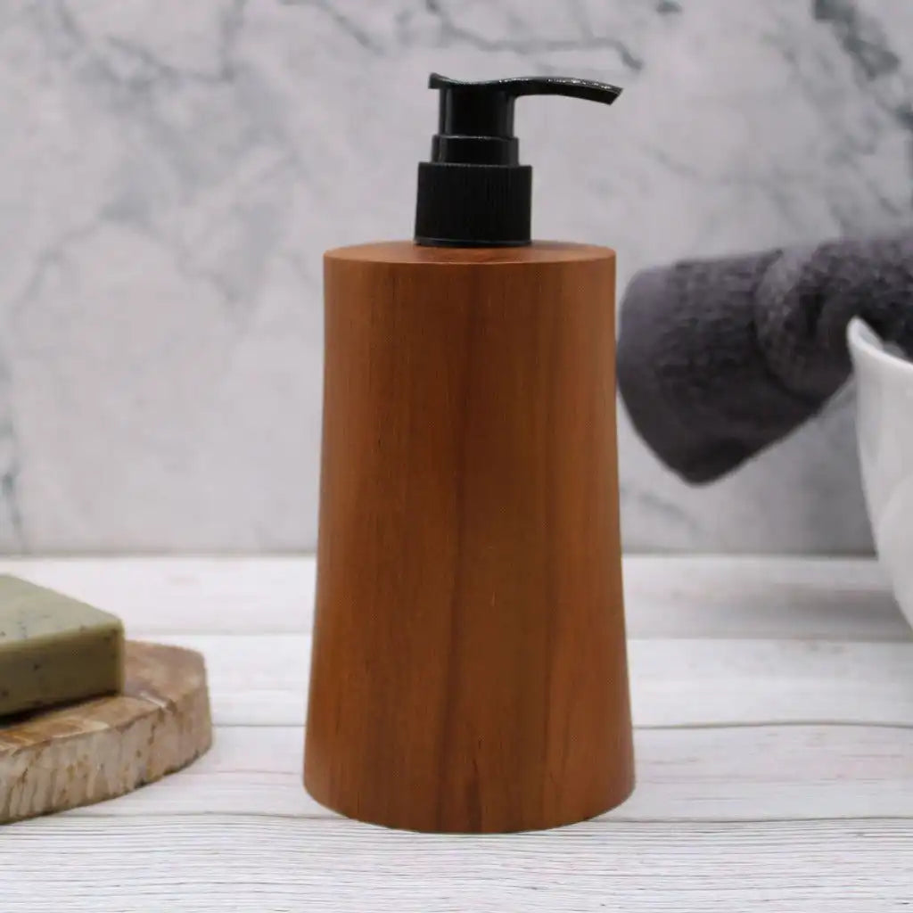 Emmy Jane Wooden Soap Dispensers - Handmade Natural Coconut & Sustainable Teak Wood Home & Garden > Bathroom Accessories > Soap & Lotion Dispensers > Handmade Natural Coconut & Sustainable Teak Wood Soap Dispensers emmy-jane-boutique.myshopify.com