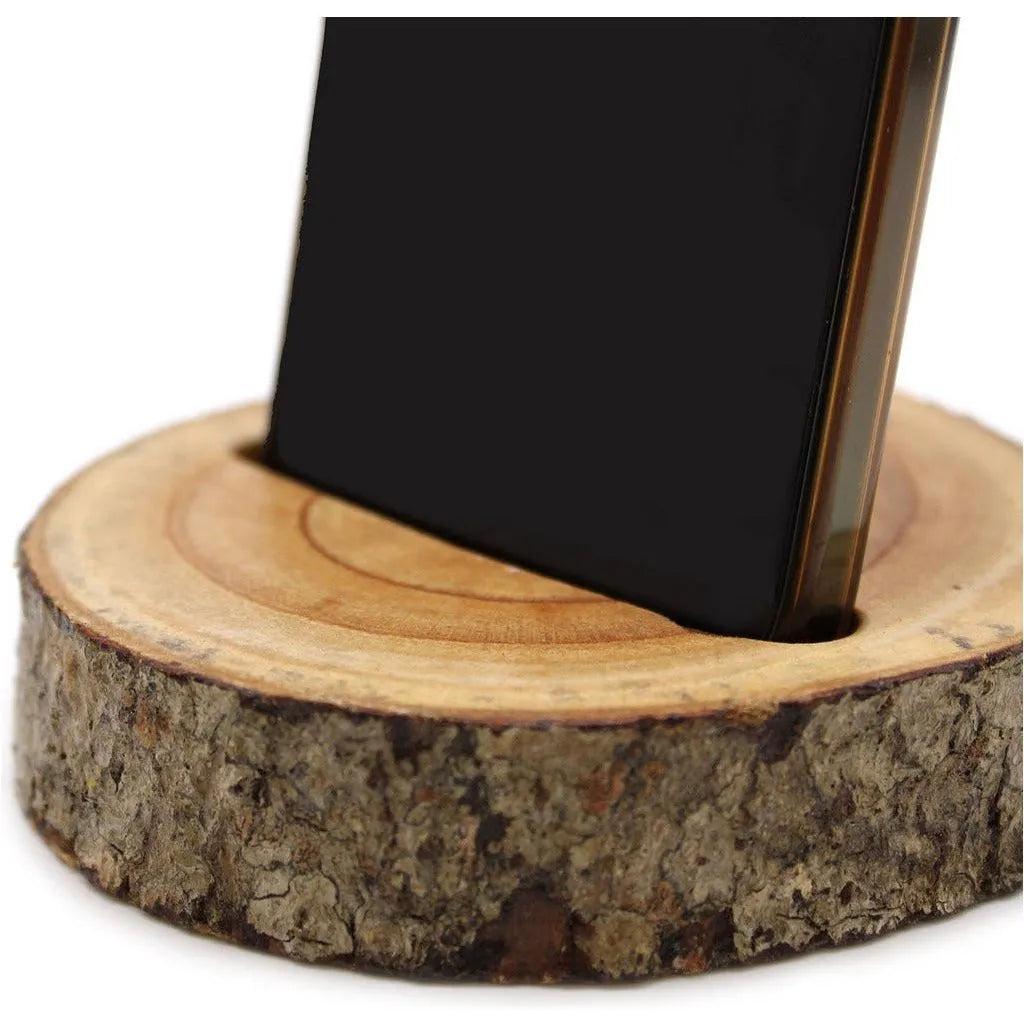 Emmy Jane Natural Wooden Phone Holders - Mobile Device Phone Wood Stand Electronics > Communications > Telephony > Mobile Phone Accessories > Mobile Phone Stands > Wood Phone Stand > Eco-friendly wood phone holder emmy-jane-boutique.myshopify.com