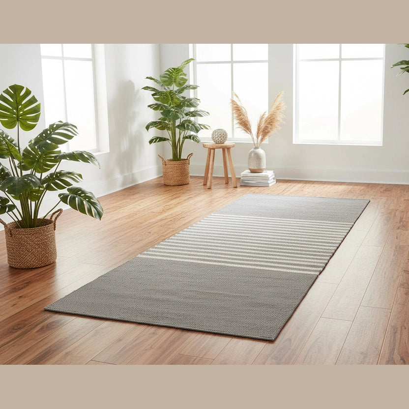 Emmy Jane Natural Indian Cotton Rugs - Striped Design - 6 Great Colours Home & Garden > Decor > Rugs > Natural Indian Cotton Rugs > Striped Rugs emmy-jane-boutique.myshopify.com