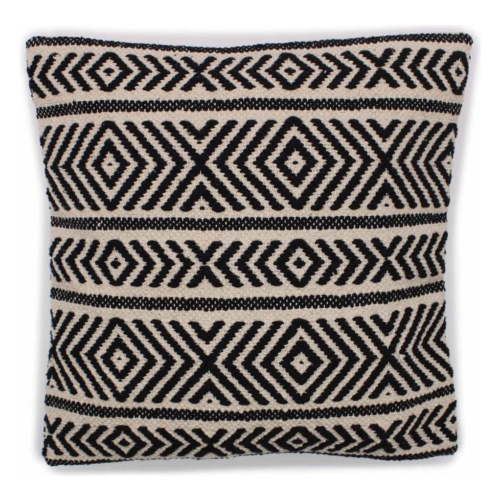 Ancient Wisdom Classic Indian Cotton Cushion Covers - Geometric Designs & Neutral Colours Home & Garden > Decor > Throw Pillows > Cushion Covers emmy-jane-boutique.myshopify.com