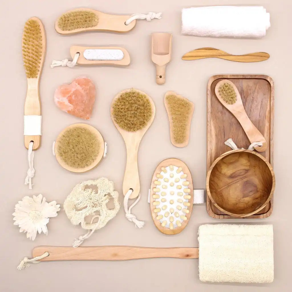 Ancient Wisdom Natural Wooden Body Brushes Nail Brushes & Exfoliating Scrubs Health & Beauty > Personal Care > Cosmetics > Bath & Body > Bath Brushes > Wooden Body Brushes emmy-jane-boutique.myshopify.com