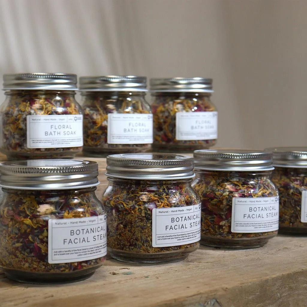 Ancient Wisdom Natural Bath Salts - Floral Bath Soak & Facial Steam Blend - Vegan Friendly Health & Beauty > Personal Care > Cosmetics > Bath & Body > Bath Additives > Bath Salts > Vegan Bath Salts > Natural Bath Salts with Flowers > Floral Bath Soak & Facial Steam Blend emmy-jane-boutique.myshopify.com