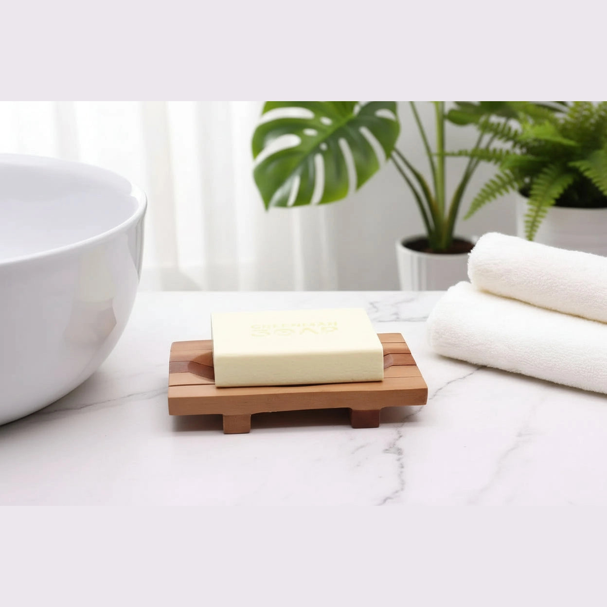 Emmy Jane Wooden Soap Dish - Classic Sustainable Mahogany Wood Grid Drainer Soap Dishes Home & Garden > Bathroom Accessories > Soap Dishes & Holders > Wooden Soap Dishes > Classic Sustainable Mahogany Wood Grid Drainer Soap Dishes emmy-jane-boutique.myshopify.com