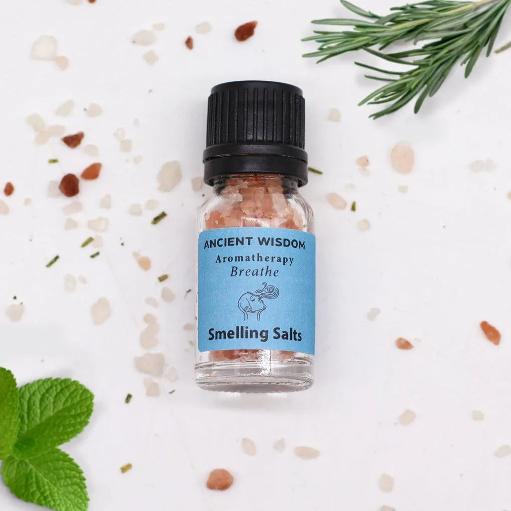 Ancient Wisdom Aromatherapy Smelling Salts - Essential oils & Himalayan Salt Health & Beauty > Health Care > Alternative Remedies > Essential Oil Blends >Aromatherapy Smelling Salts emmy-jane-boutique.myshopify.com