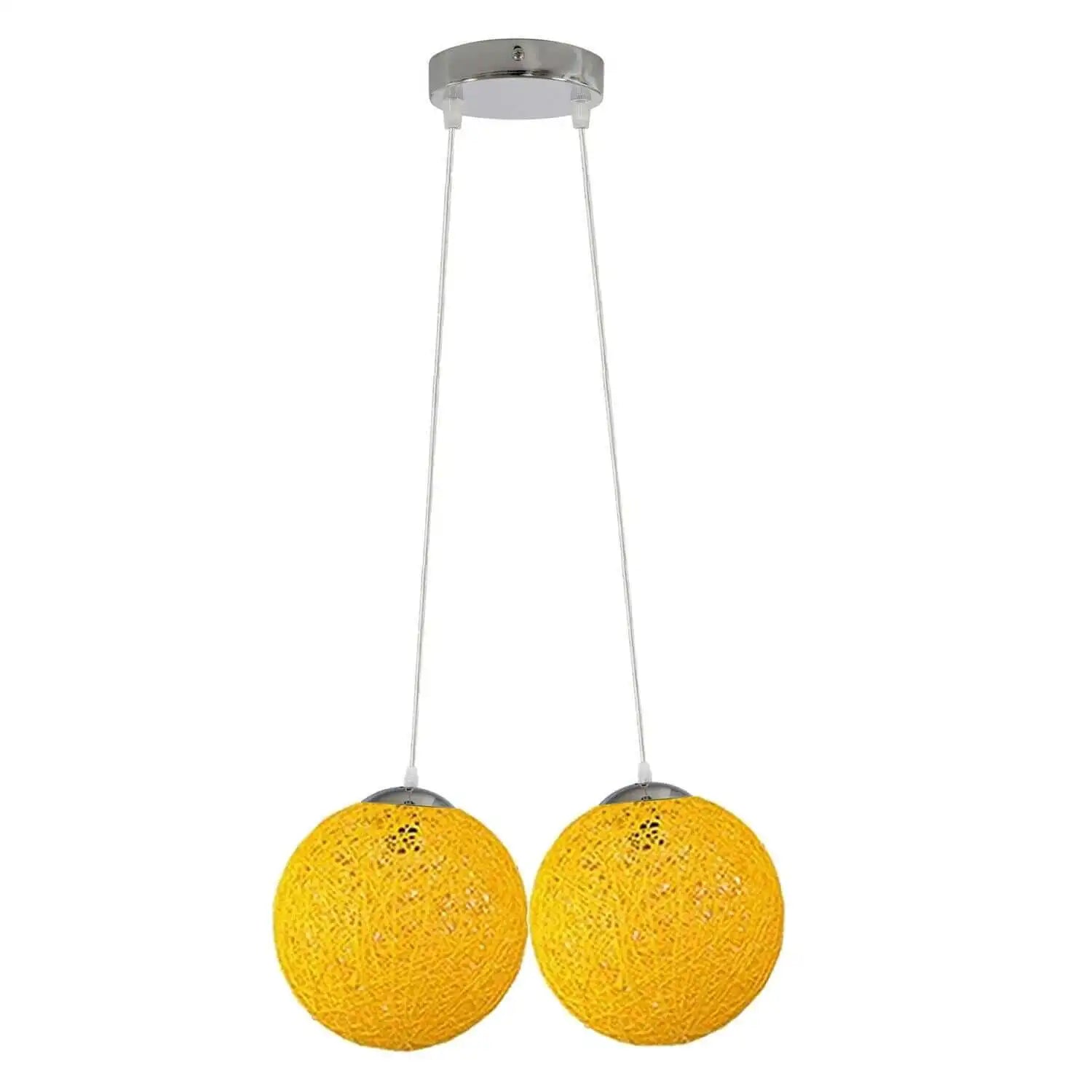 LEDSone Rattan Wicker Globe Pendant Light - 7 Colours Home & Garden > Lighting > Lighting Fixtures > Ceiling Light Fixtures > Bamboo Ceiling Lights > Rattan Ceiling Lights > Pendant Lights > Bamboo Lights emmy-jane-boutique.myshopify.com
