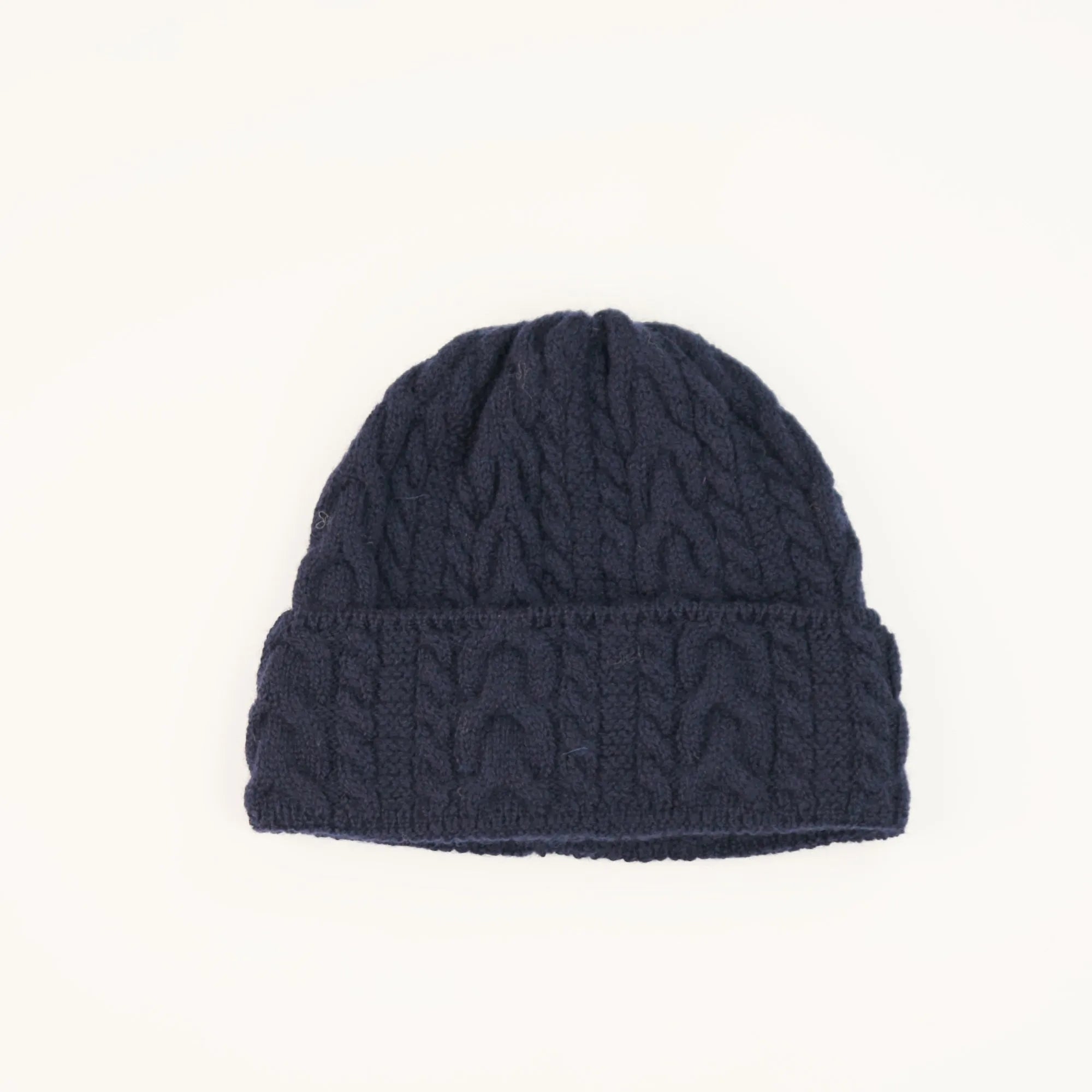 Origin Knitwear Merino - Abbey Hat - Navy Hats emmy-jane-boutique.myshopify.com