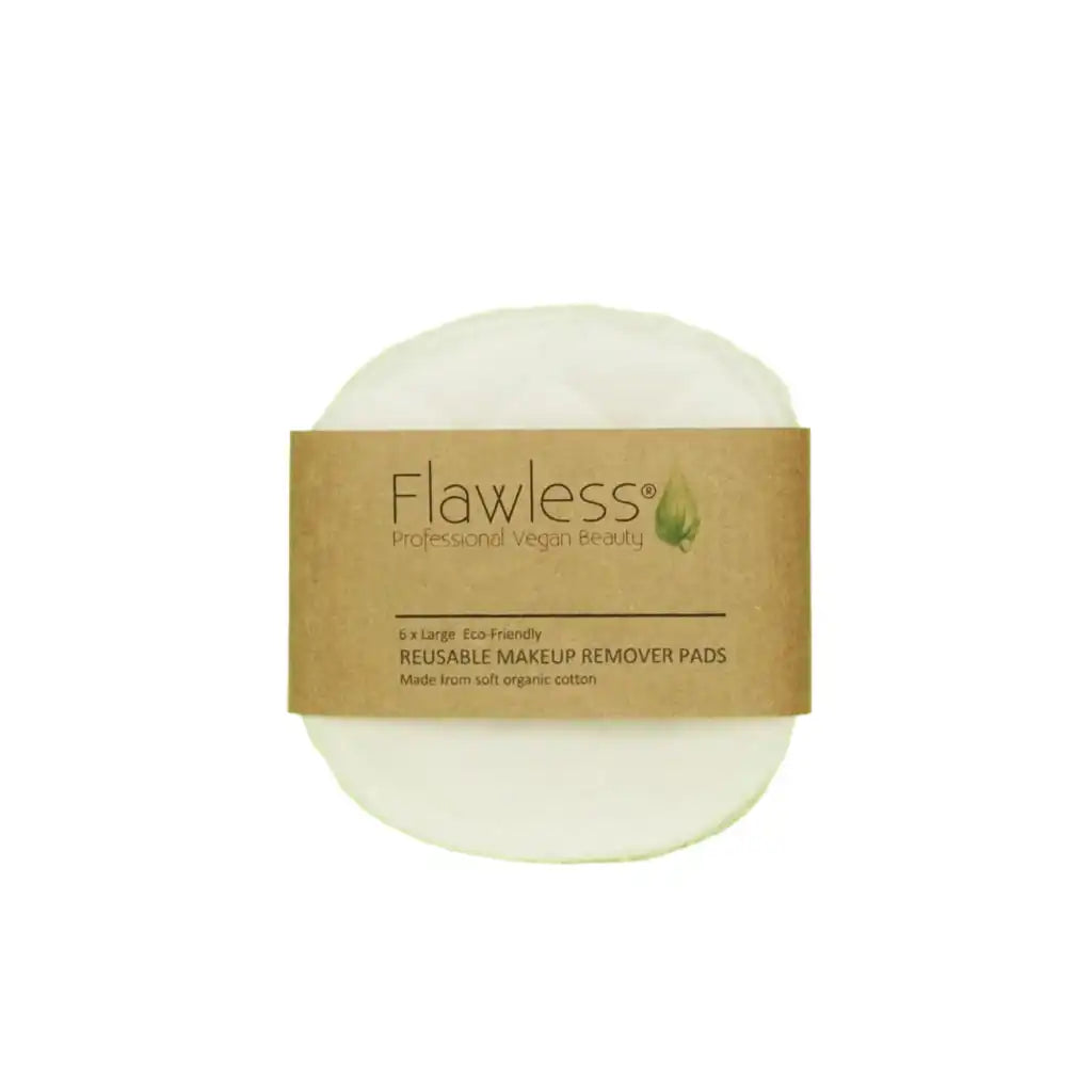 Flawless Reusable Organic Makeup Remover Pads x 6 - Flawless Health & Beauty > Personal Care > Cosmetics > Skin Care > Makeup Removers > Reusable Organic Makeup Remover Pads x 6 emmy-jane-boutique.myshopify.com