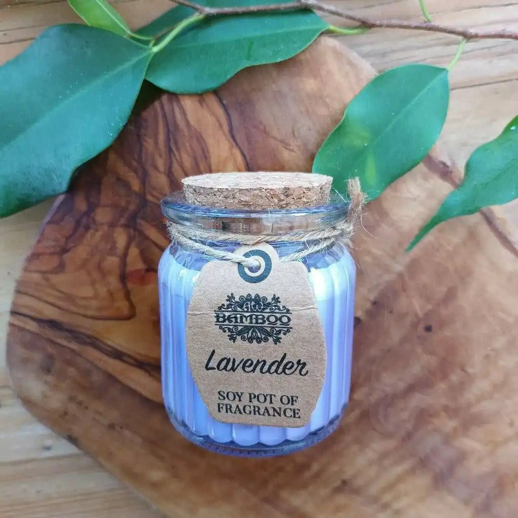 AW Bamboo Soy Wax Jar Candles - Set of 2 - Eco-Friendly Plastic Free Scented Candles Home & Garden > Decor > Home Fragrances > Candles > Soy Wax Candles > Eco-Friendly Candles emmy-jane-boutique.myshopify.com