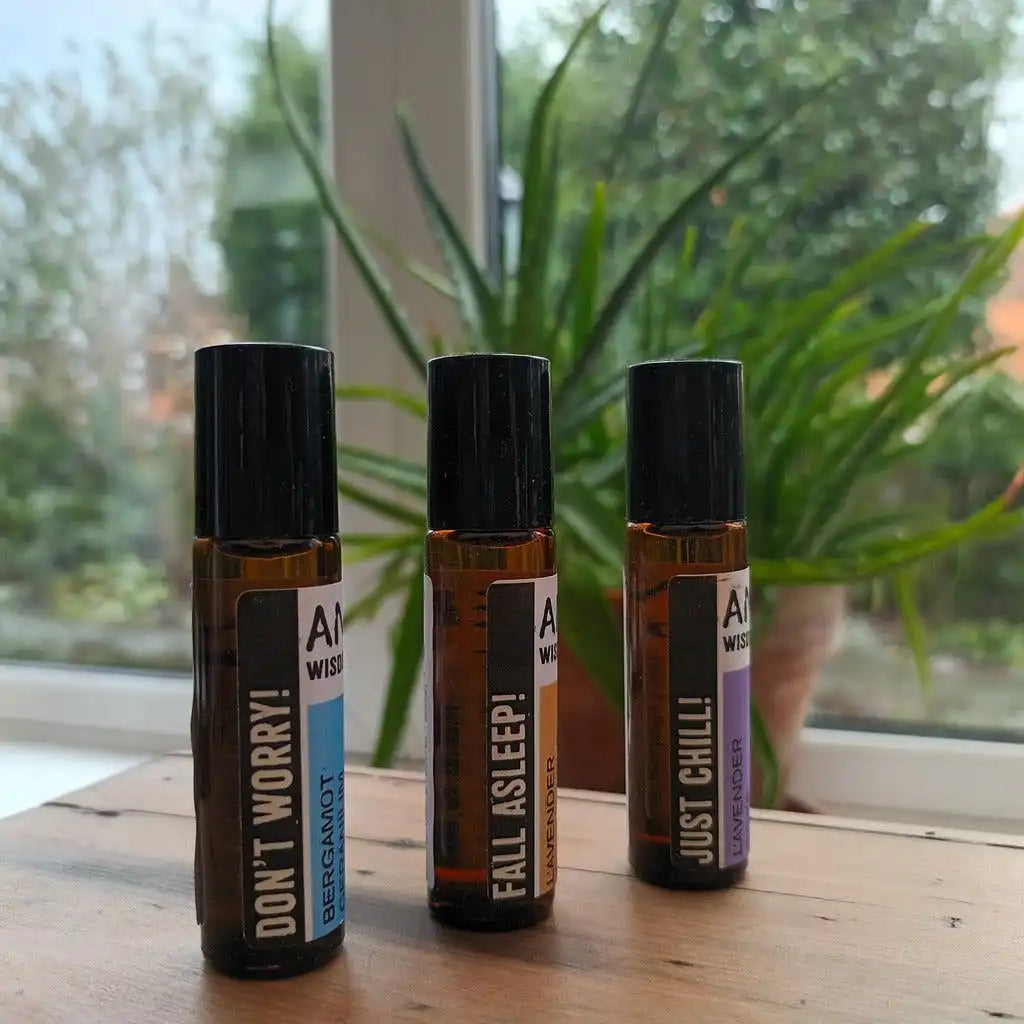 Ancient Wisdom Roll On Essential Oil Blends - Aromatherapy Oils - Ancient Wisdom Health & Beauty > Personal Care > Cosmetics > Perfume & Cologne > Roll On Essential Oil Blends > Aromatherapy Roll Ons emmy-jane-boutique.myshopify.com