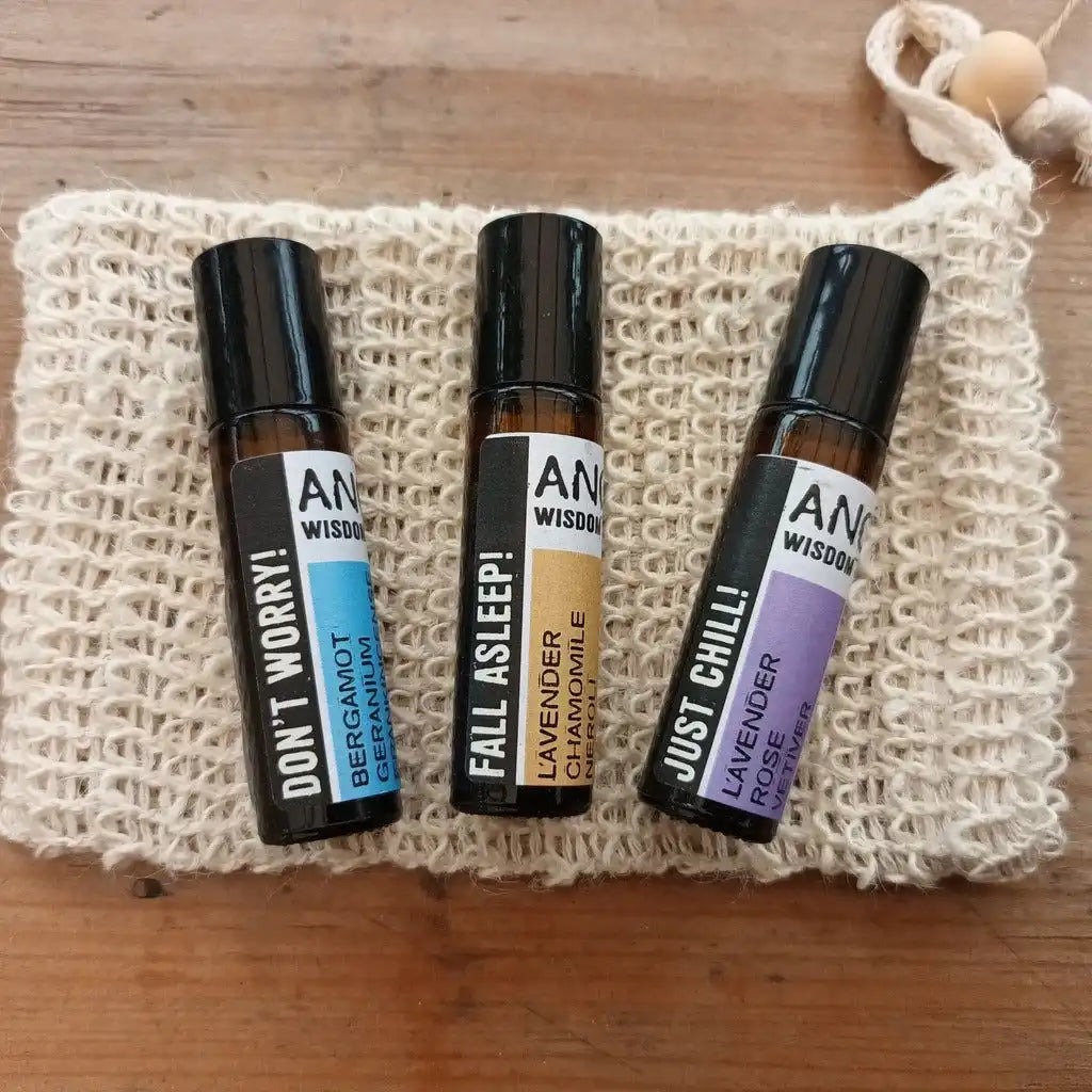 Ancient Wisdom Roll On Essential Oil Blends - Aromatherapy Oils - Ancient Wisdom Health & Beauty > Personal Care > Cosmetics > Perfume & Cologne > Roll On Essential Oil Blends > Aromatherapy Roll Ons emmy-jane-boutique.myshopify.com