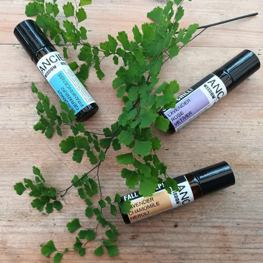 Ancient Wisdom Roll On Essential Oil Blends - Aromatherapy Oils - Ancient Wisdom Health & Beauty > Personal Care > Cosmetics > Perfume & Cologne > Roll On Essential Oil Blends > Aromatherapy Roll Ons emmy-jane-boutique.myshopify.com
