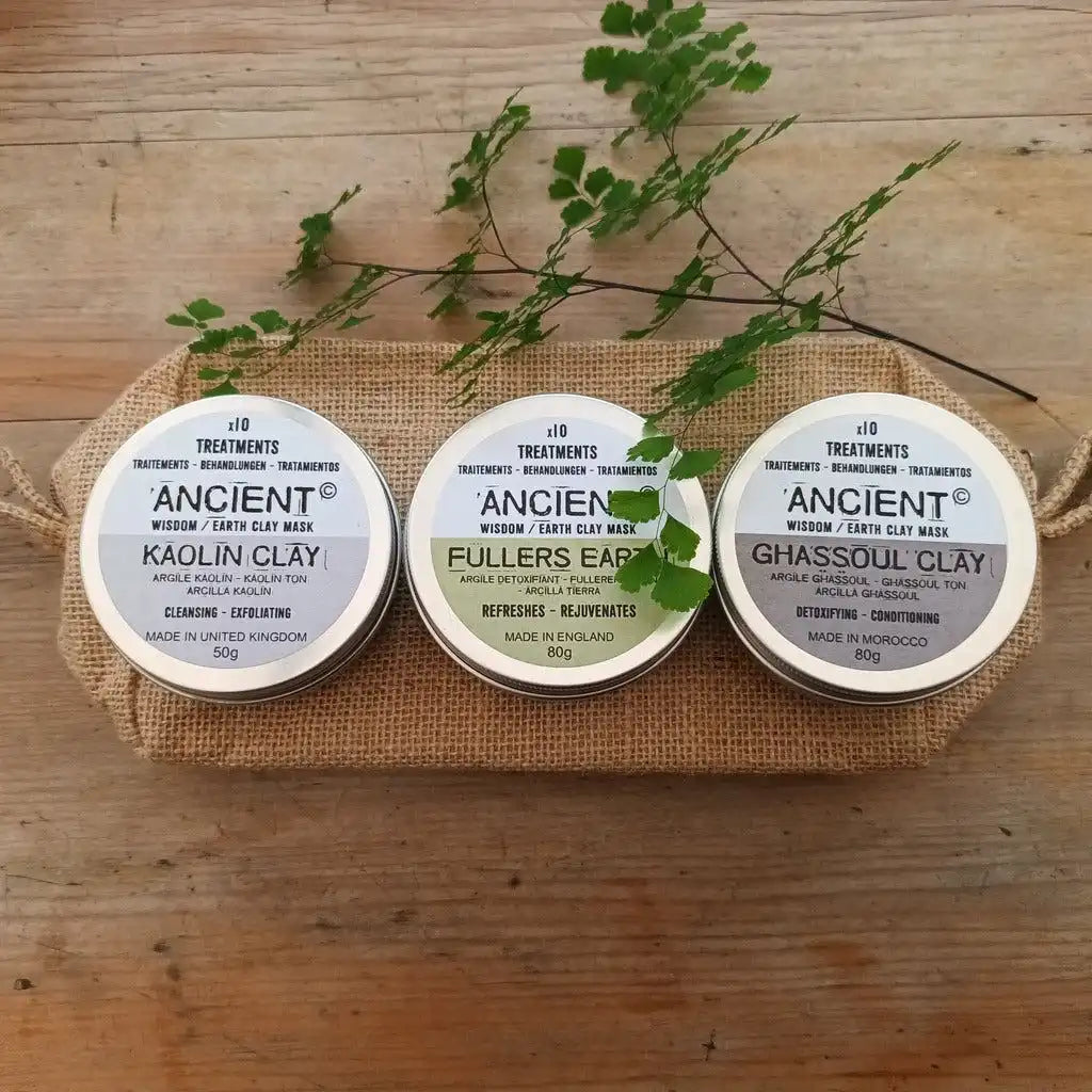 Ancient Wisdom Clay Face Mask - Ancient Wisdom Natural Skincare Powders - 8 Varieties Health & Beauty > Personal Care > Cosmetics > Skin Care > Skin Care Masks & Peels > Natural Face Masks > Clay Face Masks emmy-jane-boutique.myshopify.com