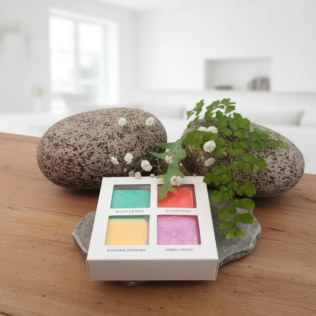 Ceramic Diffuser Gift Set with Soy Wax Melts - Agnes+Cat