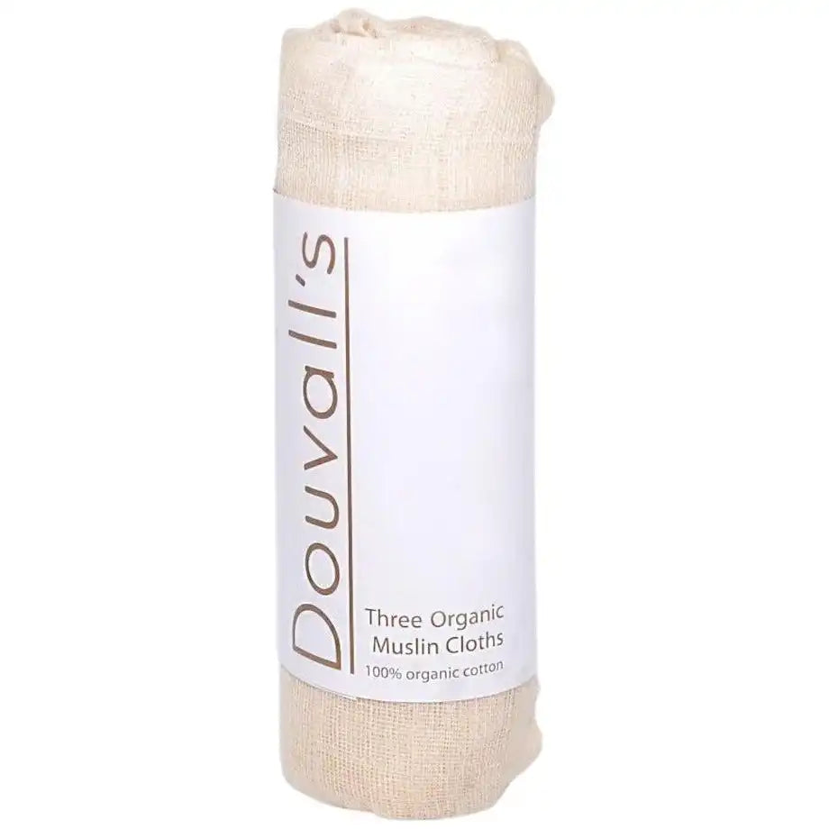 Douvalls Beauty Douvalls Beauty - 100% Organic Cotton Muslin Face Cloth - Pack of 3 Flannels 576 - Home & Garden > Linens & Bedding > Towels > Bath Towels & Washcloths emmy-jane-boutique.myshopify.com