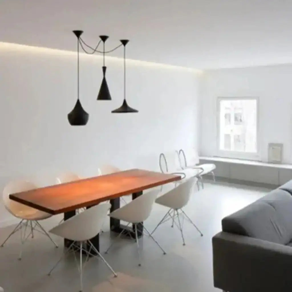 LEDSone Vintage Golden Interior Ceiling Pendant Light Home & Garden > Lighting > Lighting Fixtures > Ceiling Light Fixtures > Black Ceiling Lights > Black and Gold Metal Ceiling Lights > Modern Pendant Lights Black emmy-jane-boutique.myshopify.com