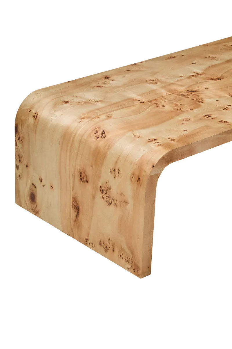 Orsina Wooden Coffee Table Mota Burl Wood Design Curved Coffee Table Furniture > Tables > Accent Tables > Coffee Tables > Wooden Coffee Table > Natural Wood Accent Tables > Mota Burl Wood Design Curved Coffee Table emmy-jane-boutique.myshopify.com