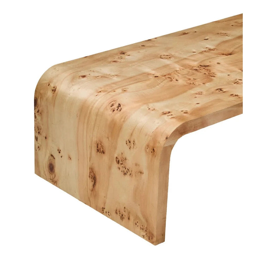 Orsina Wooden Coffee Table Mota Burl Wood Design Curved Coffee Table Furniture > Tables > Accent Tables > Coffee Tables > Wooden Coffee Table > Natural Wood Accent Tables > Mota Burl Wood Design Curved Coffee Table emmy-jane-boutique.myshopify.com