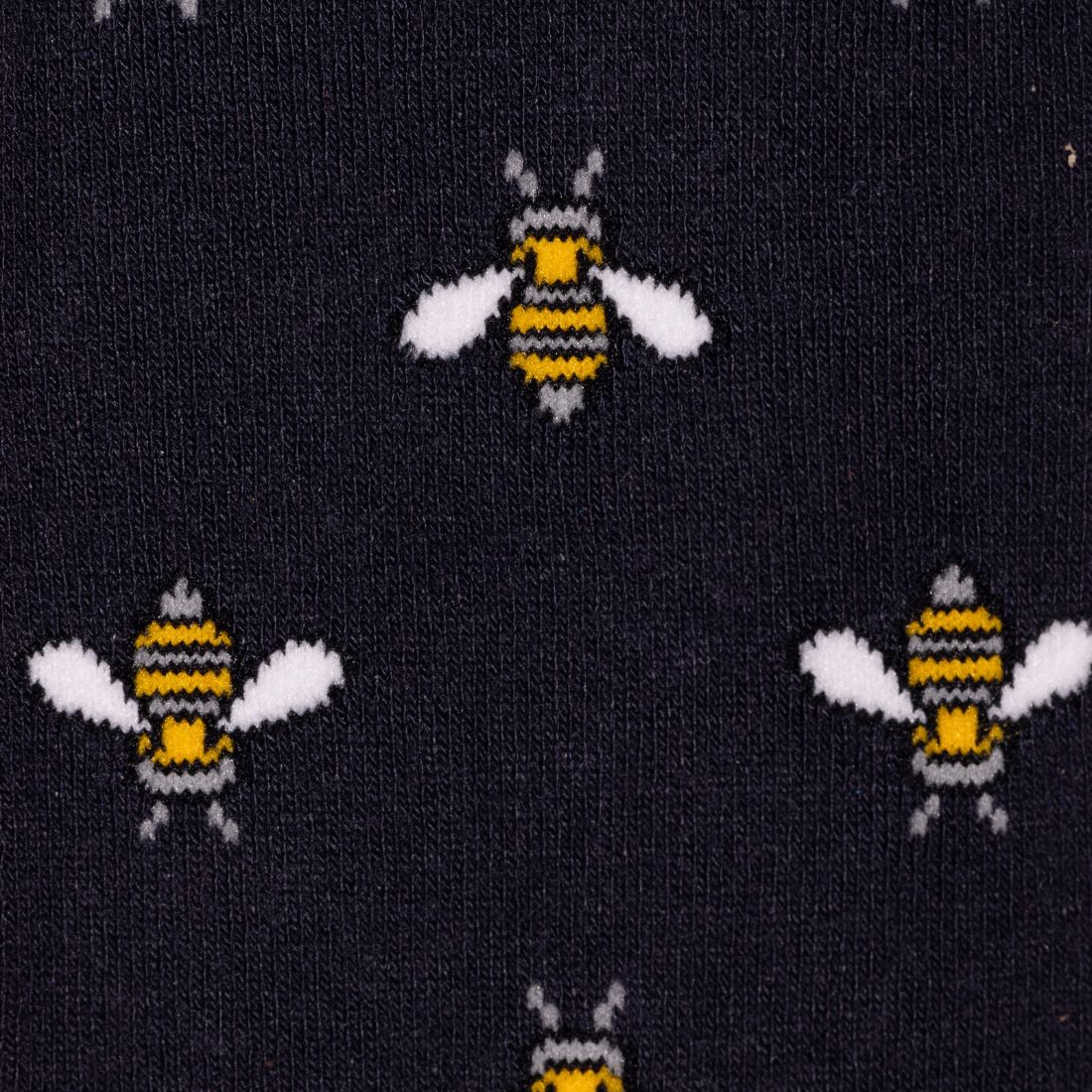 Bamboo Socks with Bumblebee Print