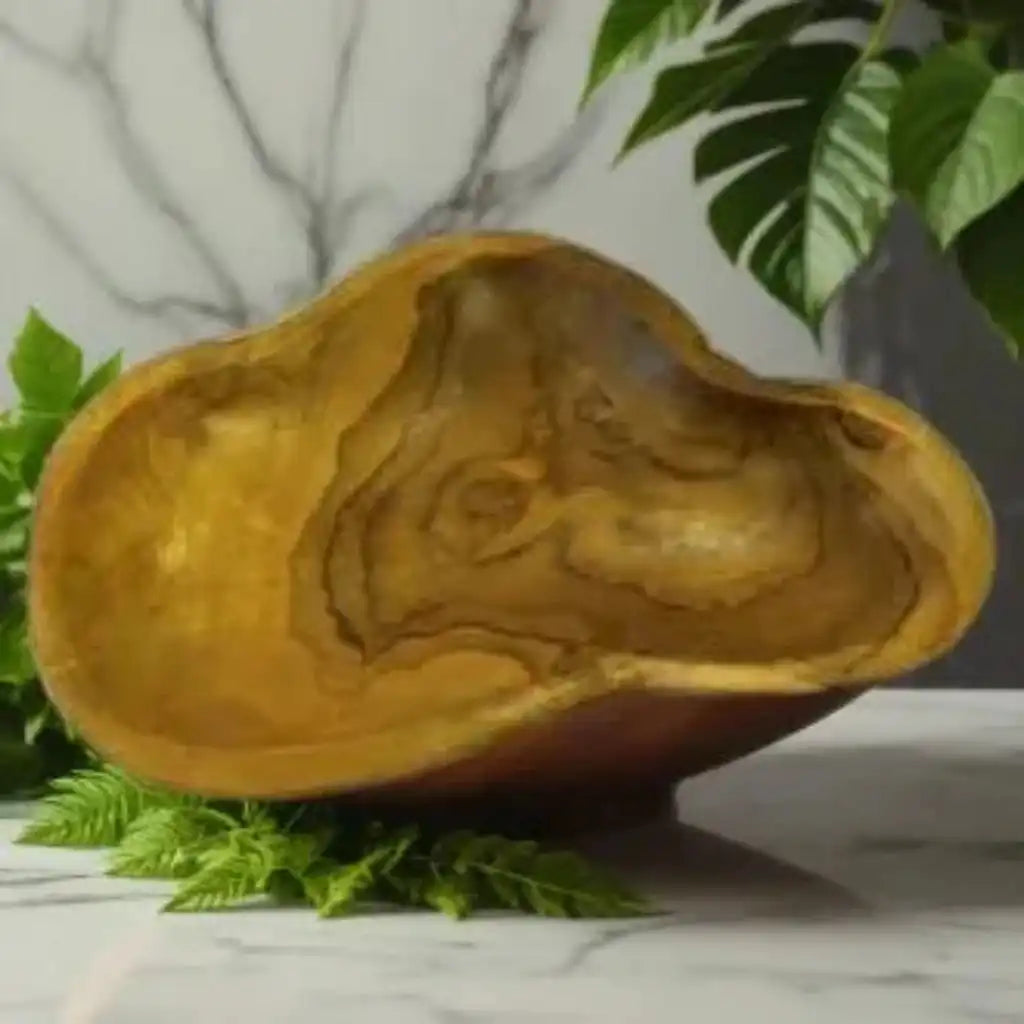 Emmy Jane Hand Carved Indonesian Teak Root - Classic Wooden Bowl Home & Garden > Decor > Decorative Bowls > Wooden Bowls emmy-jane-boutique.myshopify.com