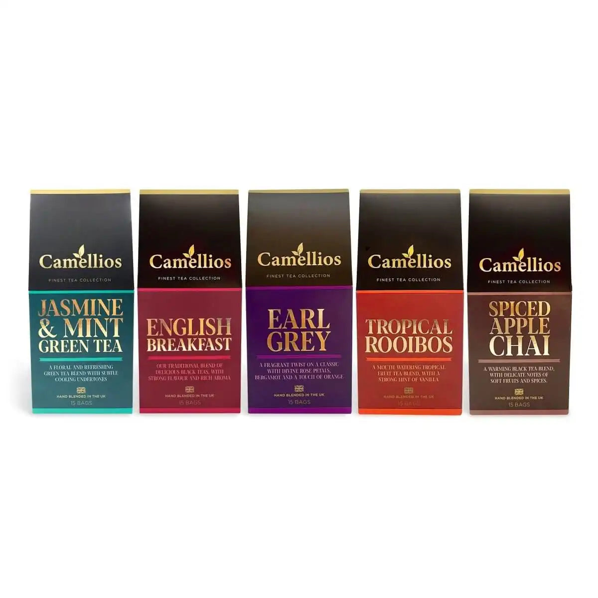 Camellios The Finest Tea Collection - Tea Gift Food, Beverages & Tobacco > Beverages > Tea & Infusions > Herbal Teas > Herbal Tea Gift Set emmy-jane-boutique.myshopify.com