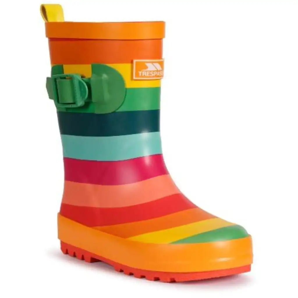 Trespass Childs Welly Boots Unisex Kids Trespass Puddle Wellies Apparel & Accessories > Shoes > boots > Childrens Boots > Kids Wellington Boots > Childs Wellies emmy-jane-boutique.myshopify.com
