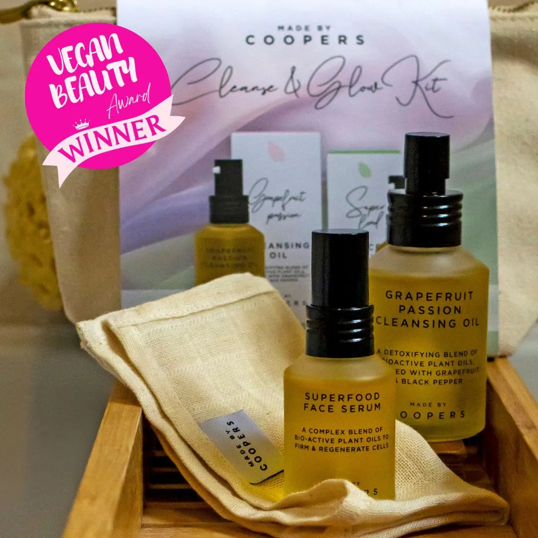 Made By Coopers Skincare Gift Set- Natural Cleanse & Glow Kit Health & Beauty > Personal Care > Cosmetics > Skin Care > Lotion & Moisturizer > Skin Care Kits > Skincare Gift Sets > Natural Skincare Gift Set emmy-jane-boutique.myshopify.com