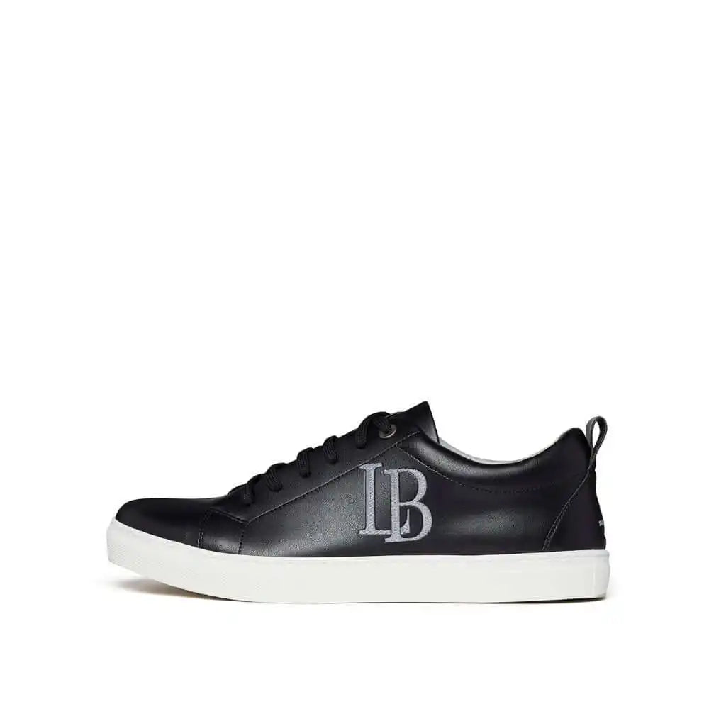 LaBante London Vegan Leather Trainers - LB Black Apple Leather Sneakers Men Apparel & Accessories > Shoes > Mens Sneakers > Vegan Leather Trainers > LB Black Apple Leather Sneakers for Men emmy-jane-boutique.myshopify.com