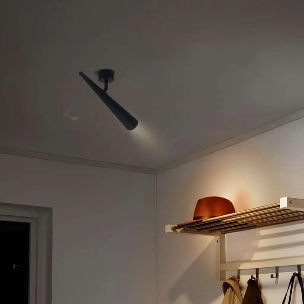 LEDSone Modern Black LED GU10 Wall Lamp with Cone Shade Home & Garden > Lighting > Lighting Fixtures > Wall Light Fixtures > Black Metal Wall Lights emmy-jane-boutique.myshopify.com