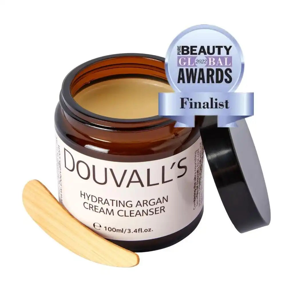 Douvalls Beauty Natural Cleanser - Organic Argan Nourishing Cream Make Up Remover Health & Beauty > Personal Care > Cosmetics > Skin Care > Facial Cleansers > Natural Cleansers > Organic Argan Nourishing Cream Make Up Removers emmy-jane-boutique.myshopify.com