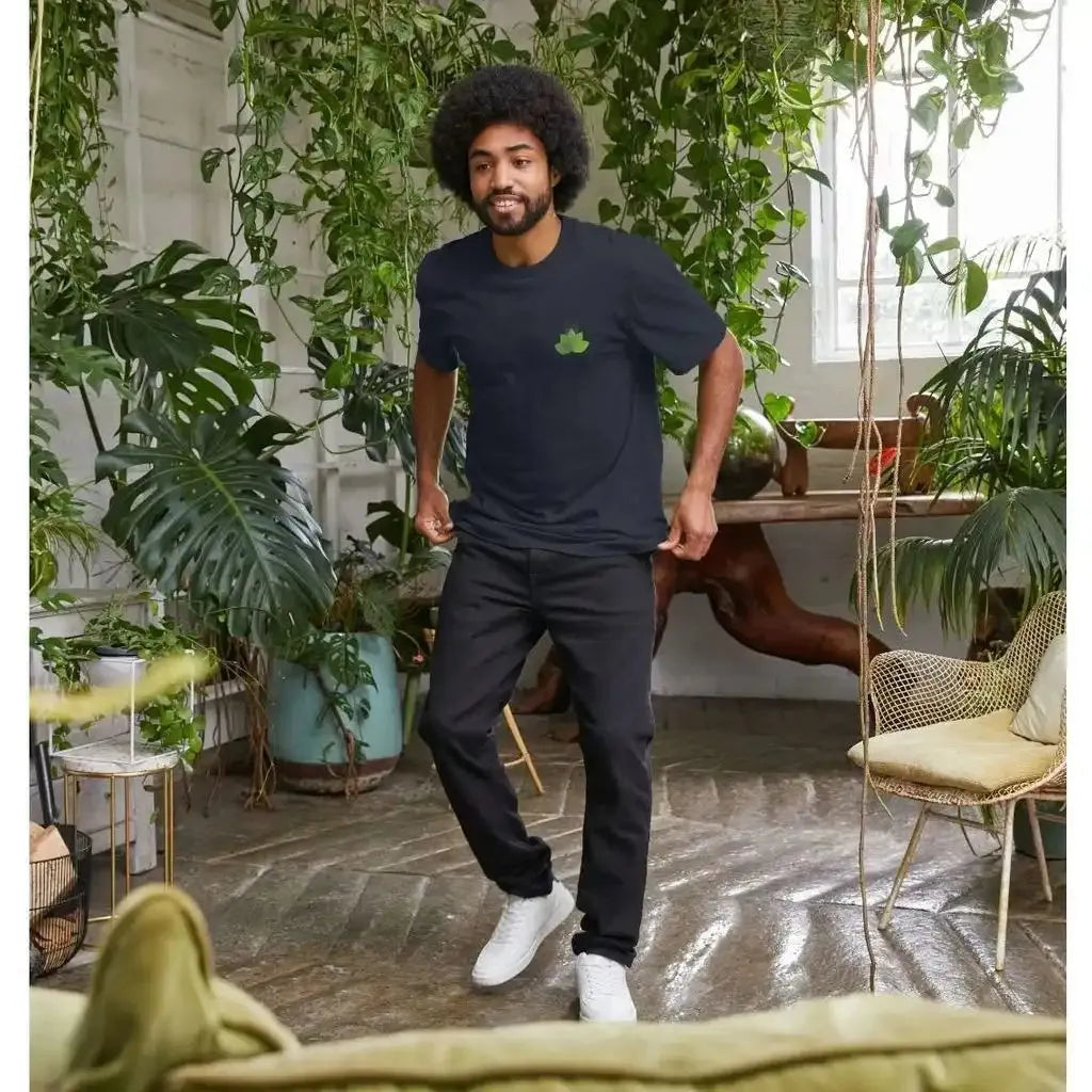 EjB EjB Logo - Mens Organic Cotton Eco Tee - Eco-Friendly UK Cotton T-Shirt Apparel & Accessories > Clothing > Shirts & Tops > Mens Cotton T-Shirts > Eco-friendly T-Shirts > Organic Cotton T-Shirts emmy-jane-boutique.myshopify.com