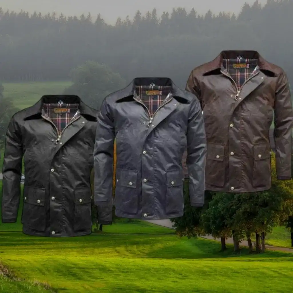 Game Antique Wax Jacket - Game Barker Apparel & Accessories > Clothing > Outerwear > Coats & Jackets > Wax Jacket > Game Jacket > Mens Waxed Cotton Coat emmy-jane-boutique.myshopify.com