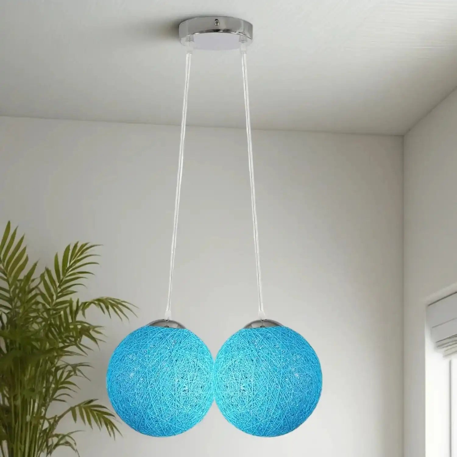 LEDSone Rattan Wicker Globe Pendant Light - 7 Colours Home & Garden > Lighting > Lighting Fixtures > Ceiling Light Fixtures > Bamboo Ceiling Lights > Rattan Ceiling Lights > Pendant Lights > Bamboo Lights emmy-jane-boutique.myshopify.com