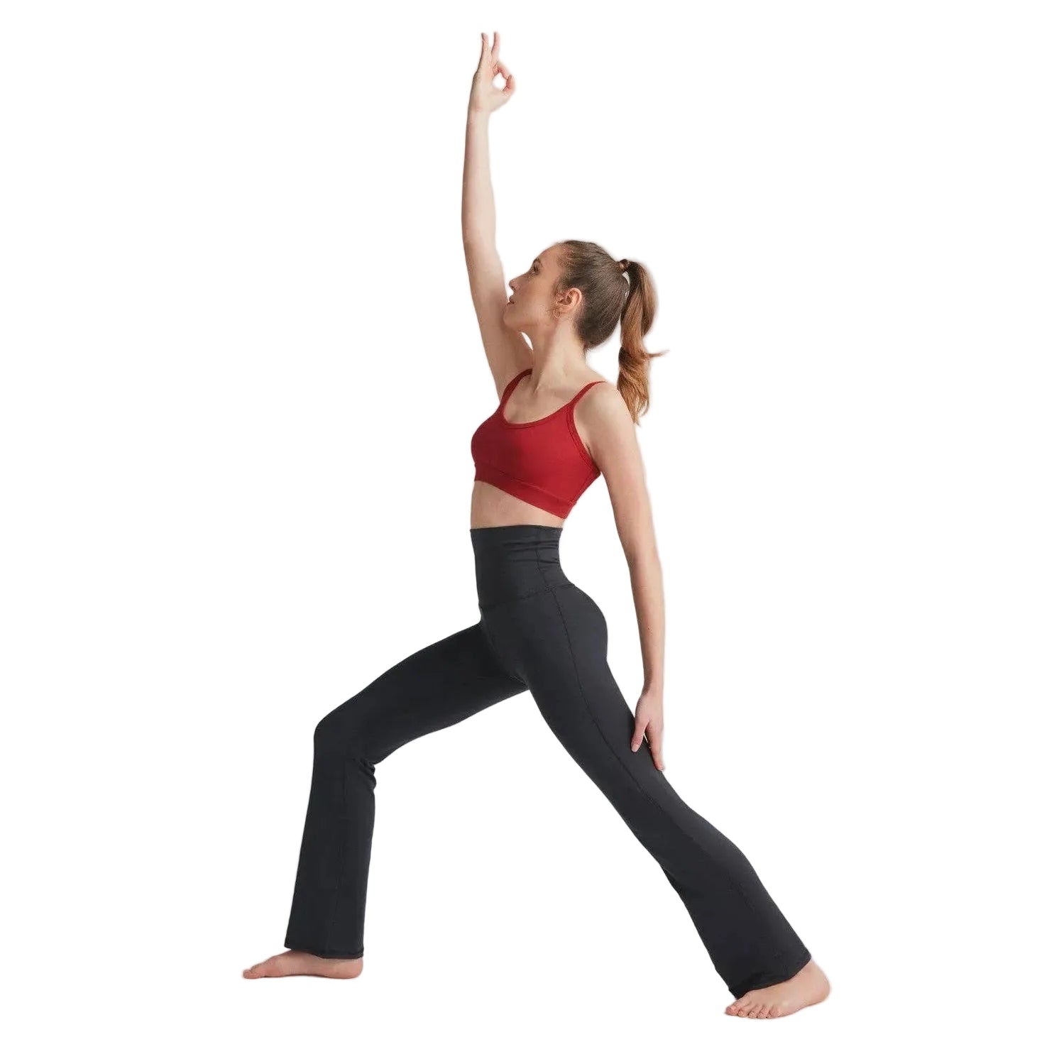 flared yoga leggings