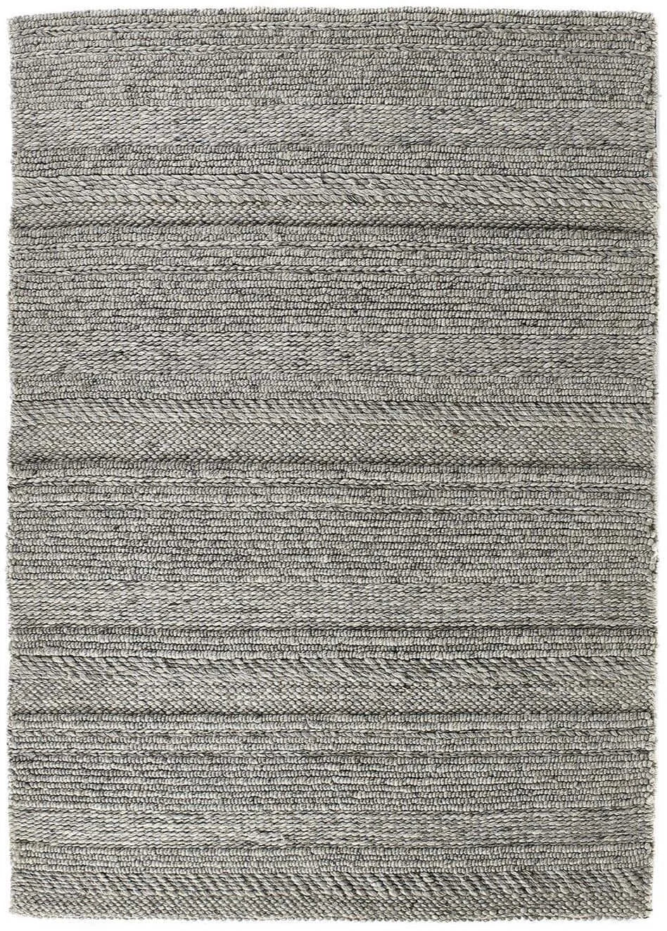 The Rugs Handwoven Rug - Chunky Natural Grey Knitted Rug Pure Wool Home & Garden > Decor > Rugs > Pure Wool Rugs > Handmade Indian Rugs > Sustainable Rugs > Luxury Indian Rugs > Eco-Friendly Wool Rugs > Handwoven Rugs > Chunky Natural Grey Knitted Rug emmy-jane-boutique.myshopify.com