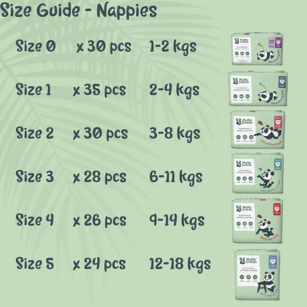 Mama Bamboo Biodegradable Nappies Mama Bamboo Sustainable Nappies DS Baby & Toddler > Diapering > Nappies > Eco-Friendly Nappies > Biodegradable Nappies > Mama Bamboo Sustainable Napies emmy-jane-boutique.myshopify.com