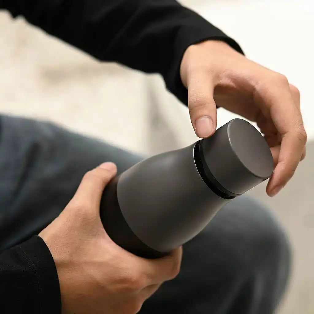 Jungle Culture Stainless Steel Water Bottle - Matt Black or White - Bottle for Life Home & Garden > Kitchen & Dining > Food & Beverage Carriers > Water Bottles > Eco-Friendly Water Bottles emmy-jane-boutique.myshopify.com