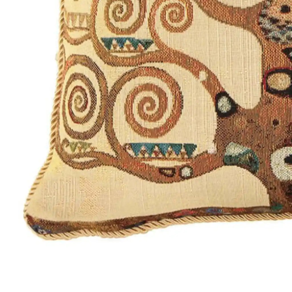 Signare Tapestry Gustav Klimt Tree of Life - Cushion Cover Art 45cm*45cm Home & Garden > Decor > Throw Pillows > Cushion Covers > Tapastry Cushion Covers > Gustav Klimt Tree of LifeCushion Covers emmy-jane-boutique.myshopify.com