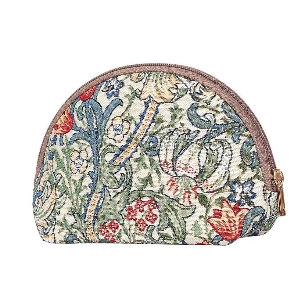 Signare Tapestry William Morris Golden Lily - Cosmetic Bag Apparel & Accessories > Handbags, Wallets & Cases > Make-up & Cosmetic Bags > William Morris Golden Lily Toiletry bags emmy-jane-boutique.myshopify.com