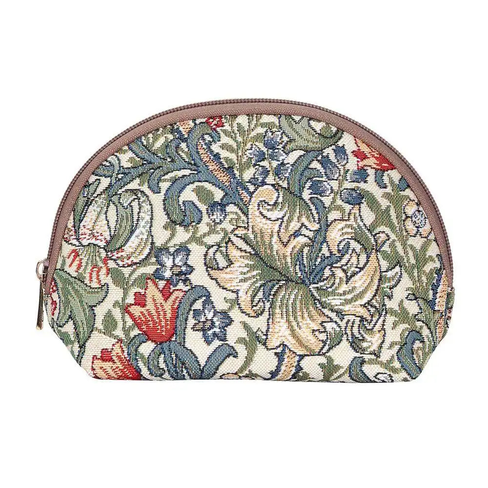 Signare Tapestry William Morris Golden Lily - Cosmetic Bag Apparel & Accessories > Handbags, Wallets & Cases > Make-up & Cosmetic Bags > William Morris Golden Lily Toiletry bags emmy-jane-boutique.myshopify.com