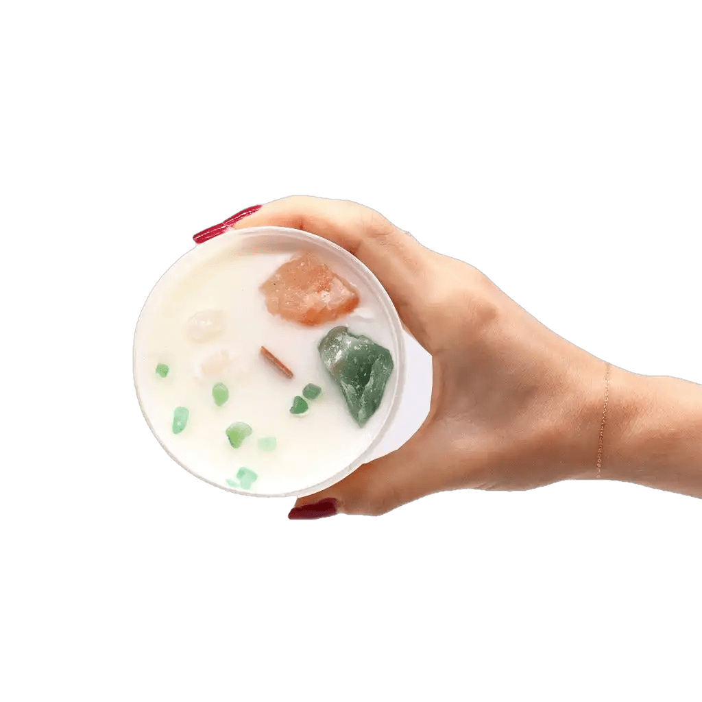 Ancient Wisdom Crystal Candles - Chakra - Scented Soy Wax Jar Candles Infused With Gemstones Home & Garden > Decor > Home Fragrances > Candles > Gemstone Candles > Crystal Candles > Chakra Candles > Scented Soy Wax Jar Candles Infused With Gemstones emmy-jane-boutique.myshopify.com