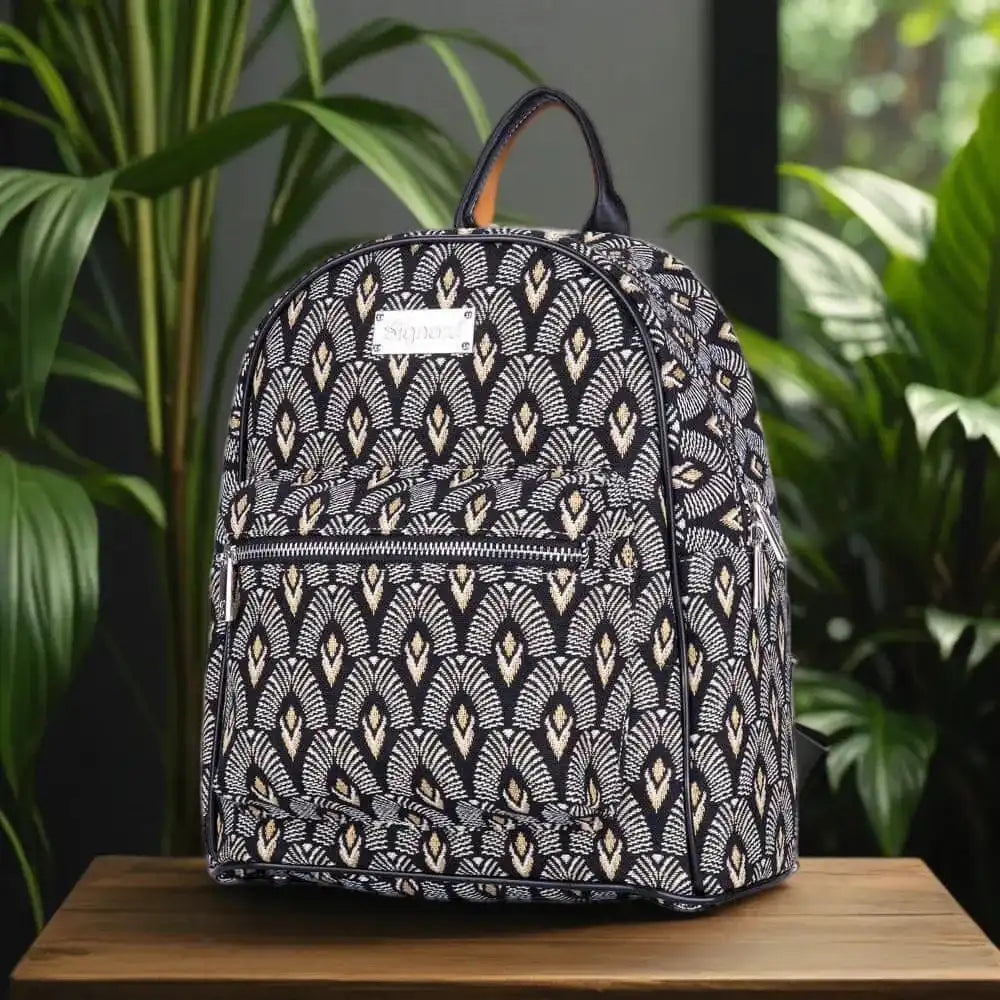 Signare Tapestry Travel Backpack - Luxor Compact Day Pack Luggage & Bags > Backpacks > Small backpacks > Travel Backpack > Luxor Compact Day Pack emmy-jane-boutique.myshopify.com