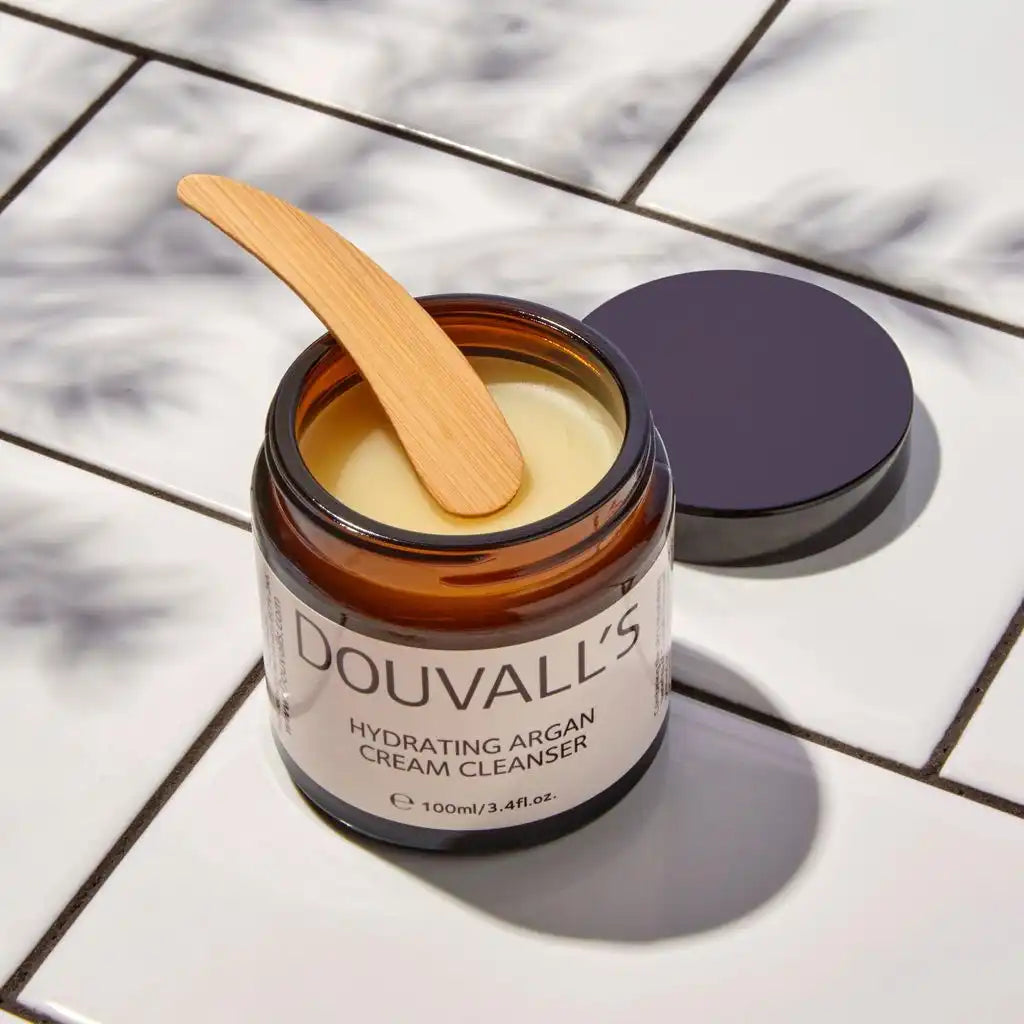 Douvalls Beauty Natural Cleanser - Organic Argan Nourishing Cream Make Up Remover Health & Beauty > Personal Care > Cosmetics > Skin Care > Facial Cleansers > Natural Cleansers > Organic Argan Nourishing Cream Make Up Removers emmy-jane-boutique.myshopify.com