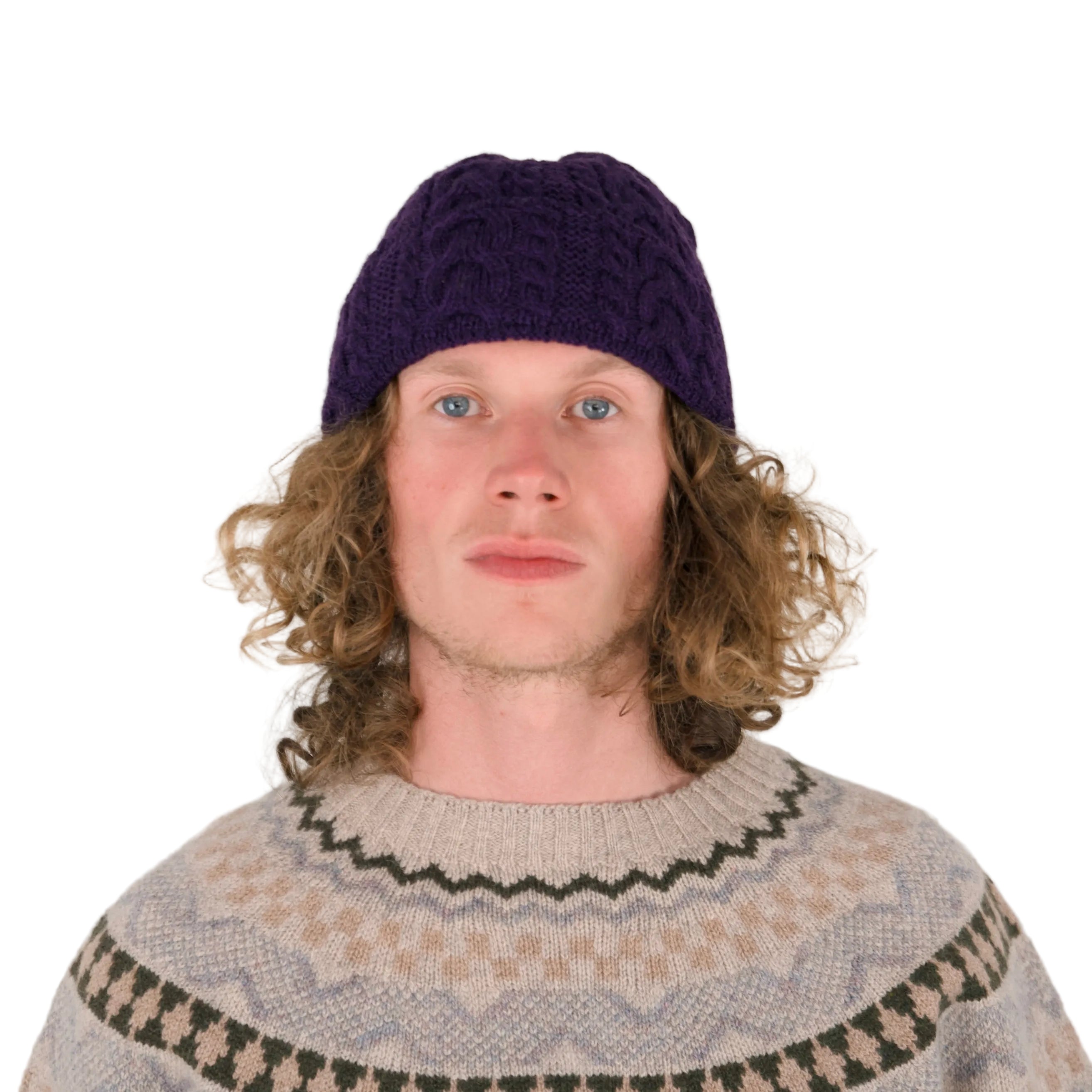 Origin Knitwear Merino - Abbey Hat - Pupura Hats emmy-jane-boutique.myshopify.com
